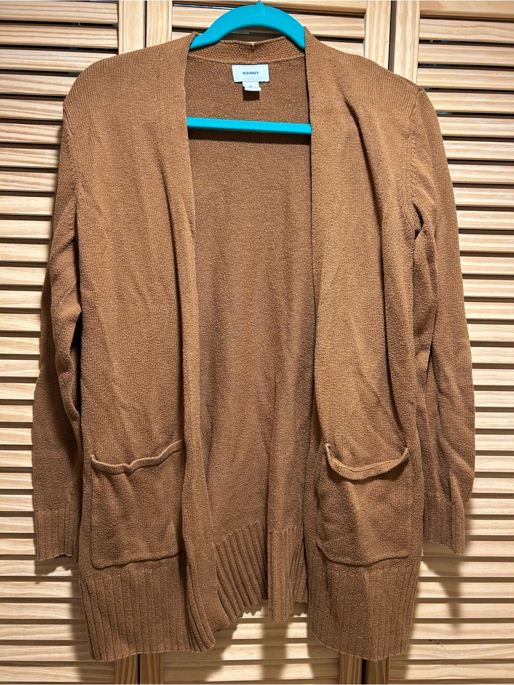 Old Navy Knit Cardigan in Camel Brown